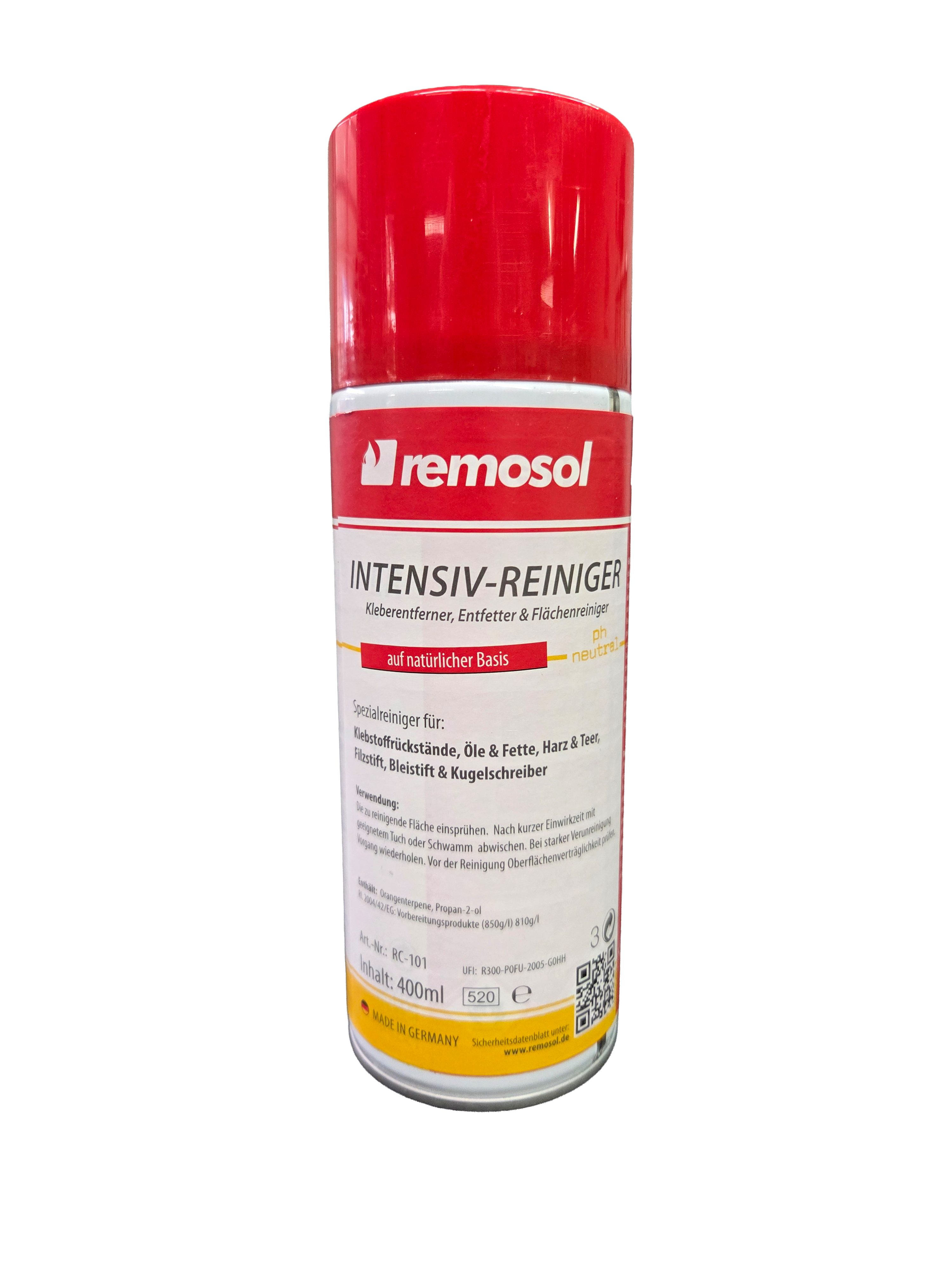 Remosol Intensivreiniger - Kleberentferner, Entfetter & Flächenreiniger